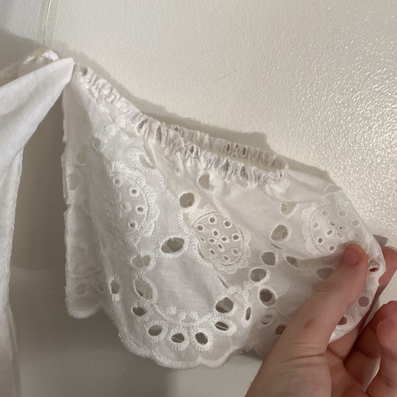 White Summer Mini Dress - Picture 4 of 6